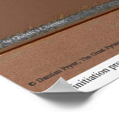 Poster À l'intérieur de la Grande Pyramide (Coin)