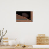 Poster À l'intérieur de la Grande Pyramide (Cuisine)