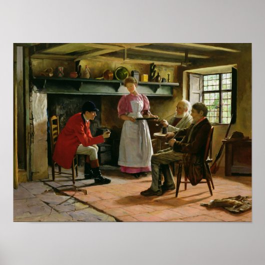 Poster À l'intérieur des armes Lygon, Broadway, 1896 (Devant)