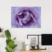 Poster À l'intérieur d'un Rose Lavender (Bureau à domicile)