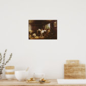 Poster À l'intérieur d'une stabilité (Cuisine)