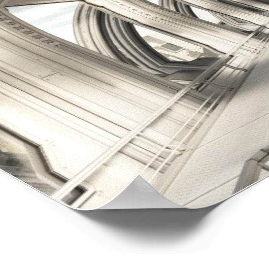 Poster À l'intérieur d'une ville future (Coin)