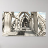 Poster À l'intérieur d'une ville future (Devant)