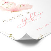 Poster A Little Butterfly Cards & Gifts Table Sign (Coin)