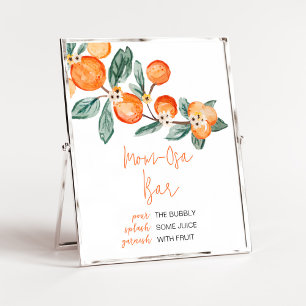 Poster A Little Cutie est sur le Way Mom Osa Bar