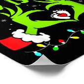 Poster A Little Who Is Due Funny Christmas Pregnancy Anno (Coin)