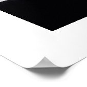 Poster A l'orée de Dusk en B&W (Coin)