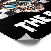 Poster À l'Os Anniversaire Halloween Skeleton Boy Toddle (Coin)