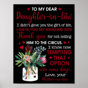 Poster À ma chère fille en droit