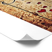 Poster À ma conception de mari | Lettre d'amour à lui | (Coin)