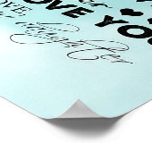 Poster À ma conception mère | Lettre à maman (Coin)