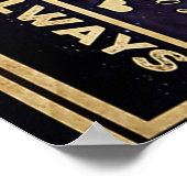 Poster À Ma Fille Papillons Cadeau, Fille Anniversaire (Coin)