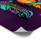 Poster À Ma Fille Papillons Cadeau, Fille Anniversaire (Coin)