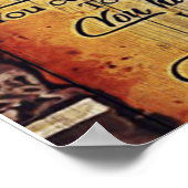 Poster À ma lettre de mari, belles citations cadeau (Coin)