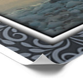 Poster À Ma Petite-Fille, Petite Fille Idée Cadeau Annive (Coin)