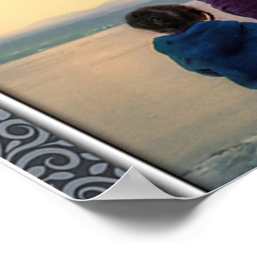 Poster À Ma Petite-Fille, Petite Fille Idée Cadeau Annive (Coin)