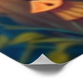 Poster A magic mushroom frog              (Coin)