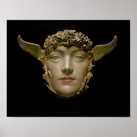 Poster A Mask, c.1897 (Devant)