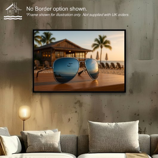 Poster A Maverick's View - Wall Art Print