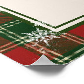 Poster A Merry Little Baby Shower Teddy Bear Christmas (Coin)