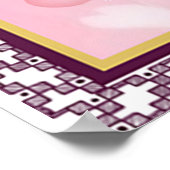 Poster À Mon Cadeau D'Anniversaire De Fille, Cadeau De Bé (Coin)