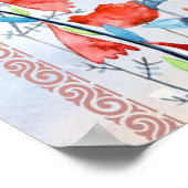 Poster À Mon Cadeau Tante, Cadeau Papillon De La Nièce (Coin)