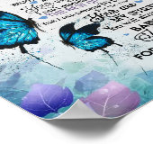 Poster À mon canevas fille | Toile murale (Coin)