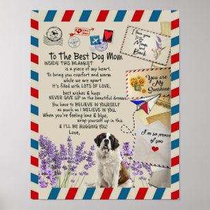 Poster À Mon Chien Maman Cadeau, Cadeau Amoureux des chie