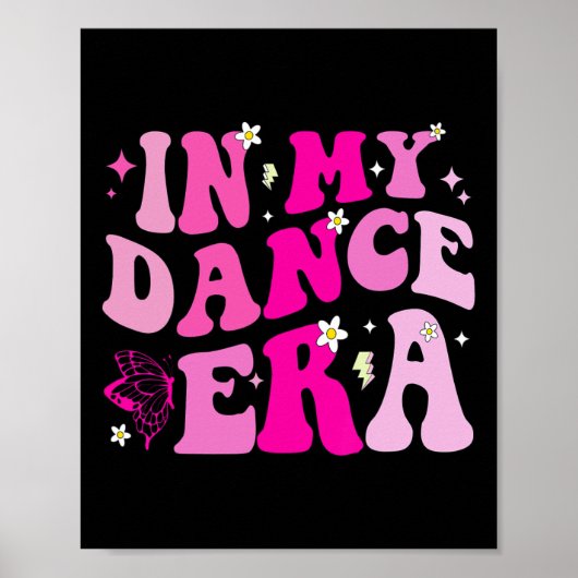 Poster A Mon Époque De Danse Pour Ballet Danseuse Filles (Devant)