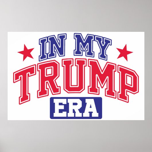 Poster À mon époque Trump  (Devant)