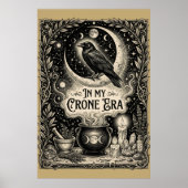 Poster À mon ère de crone. (Devant)