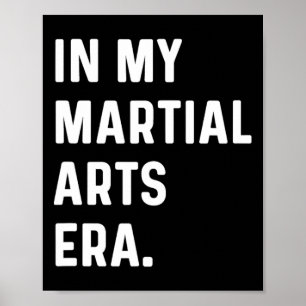 Poster À mon ère des arts martiaux - Karate Judo