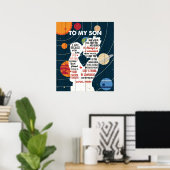 Poster À mon fils de maman (Bureau à domicile)