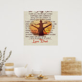 Poster À mon fils | Jolie Lettre À Lui | (Cuisine)