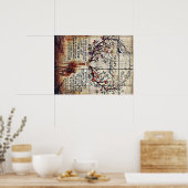 Poster À mon mari design | Lettre au mari (Cuisine)