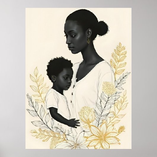 Poster A Mother's Unspoken Strength I (Devant)