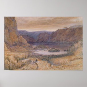 Poster A Mountain Lake (Norvège), vers 1827