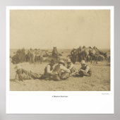 Poster "A Mumblety Peg Game" (Devant)