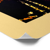 Poster A Natural Vibe — Earth Tone Geometric Portrait (Coin)