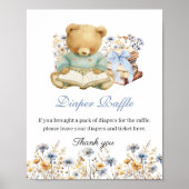 Poster A New chapter will soon Begin Books Diaper Raffle (Devant)