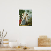 Poster A Planter and his Wife, Attaché par un serviteur,  (Cuisine)