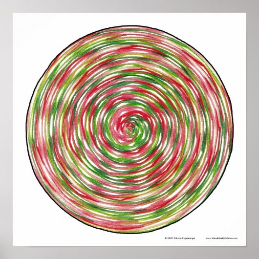 Poster "A Point Focus XII" (Devant)