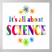 Poster À propos de la science (Devant)