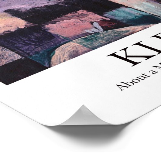 Poster A propos d'un motif d'Hammamet par Paul Klee (Coin)