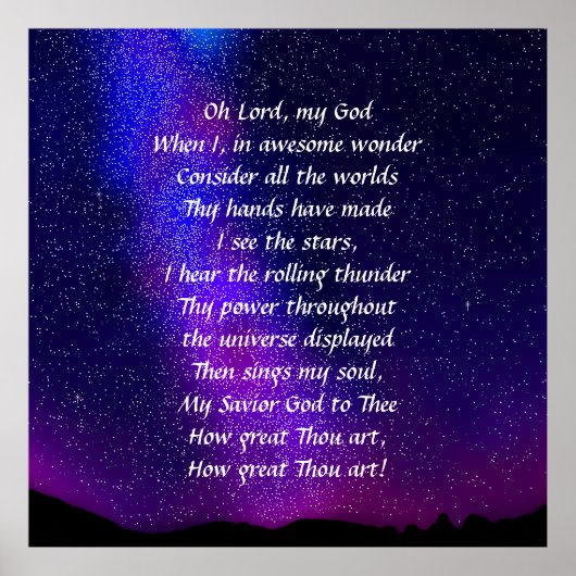 Poster À quel point tu es grand (Devant)