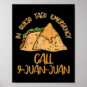 Poster À Queso Cinco De Mayo Taco Appel 9 Juan