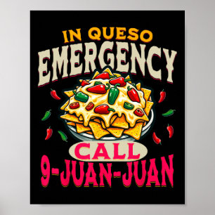 Poster À Queso Urgence Cinco De Mayo Appel 9 Juan Funny