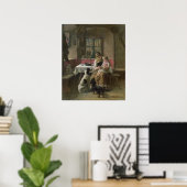 Poster À qui est le dîner ? (Bureau à domicile)
