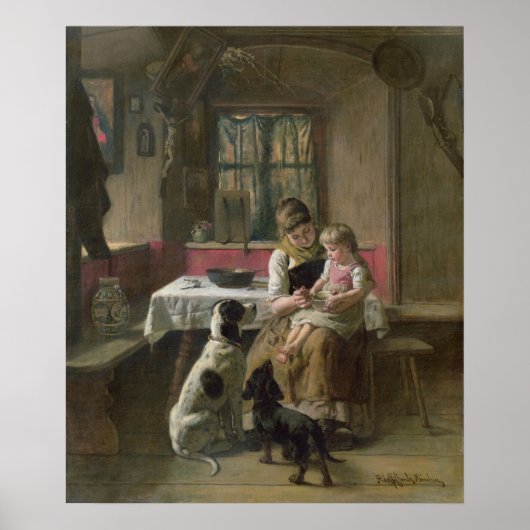 Poster À qui est le dîner ? (Devant)