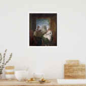 Poster A Quiet Time, c.1810 (oil on canvas) (Cuisine)